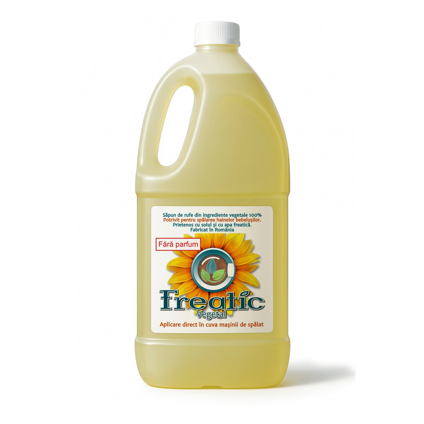 Săpun lichid de rufe vegetal 100%, biodegradabil, fără alergeni
