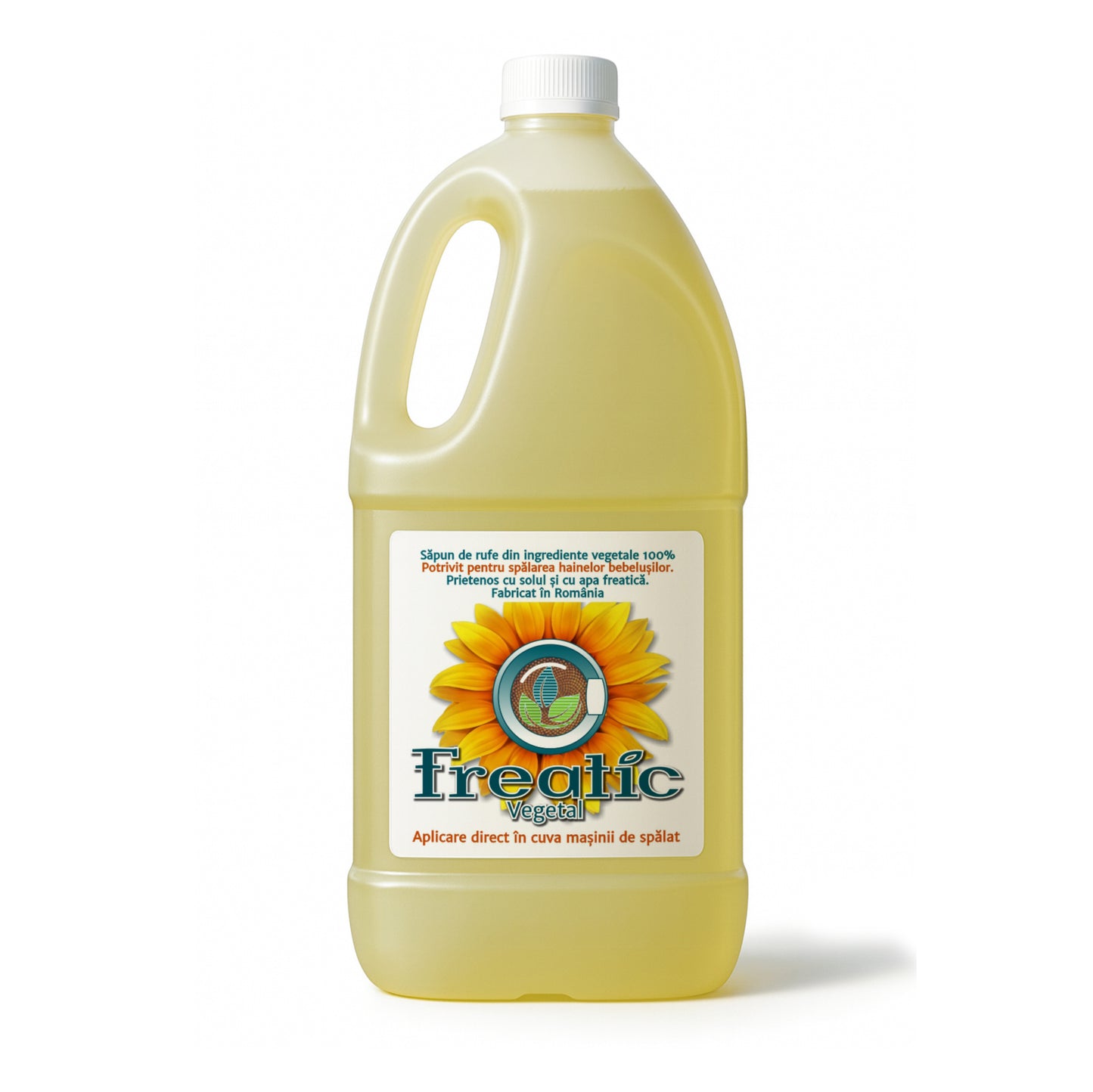 Săpun lichid de rufe vegetal 100%, biodegradabil, fără alergeni